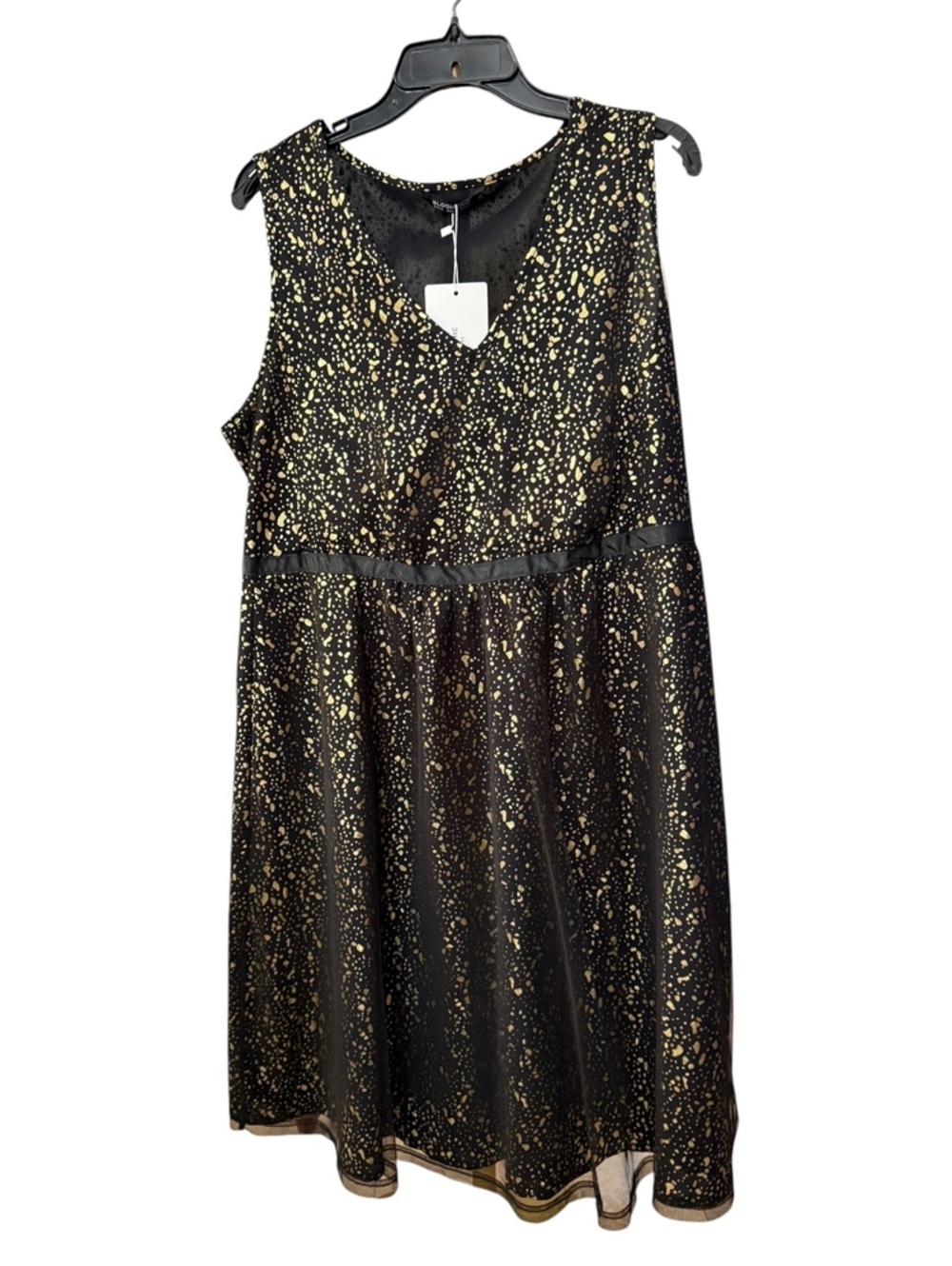 NWT Bloomchic Gold Cocktail Dress 18/20
